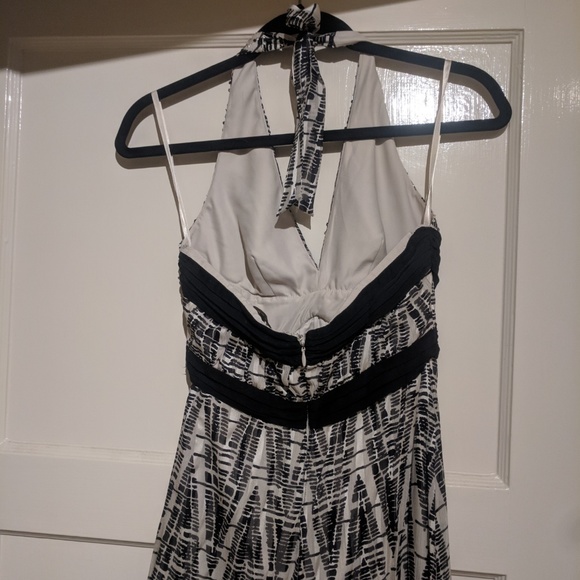 NEW BCBG MAX Azria Vapor Silk Woven Maxi Dress - Picture 8 of 8